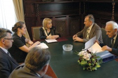 National Assembly Speaker Prof. Dr Slavica Djukic-Dejanovic receives the representatives of the Initiative Committee of the ”Selecting the Host of Serbia” National Foundation
